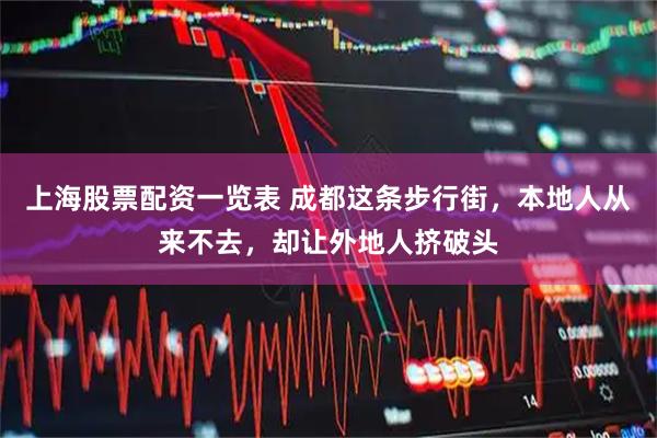 上海股票配资一览表 成都这条步行街，本地人从来不去，却让外地人挤破头