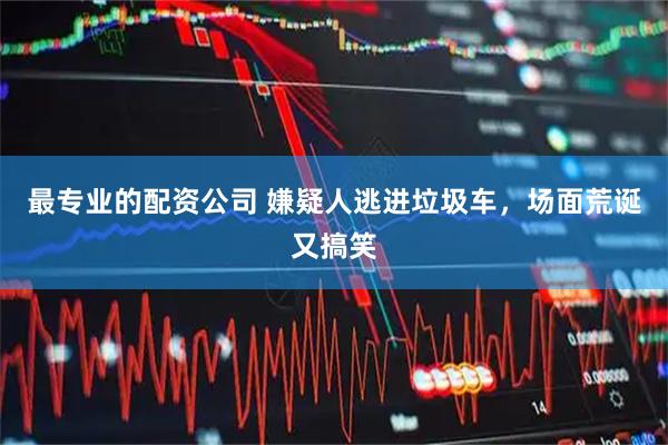 最专业的配资公司 嫌疑人逃进垃圾车，场面荒诞又搞笑